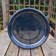 Garden Sucer, Black - 35cm