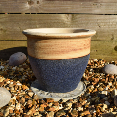 Sabah Blue Planter - Medium 25cm