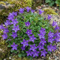 Campanula (Bellflower) - Clockwise Compact Deep Blue