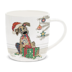 Christmas China Mug - Dog