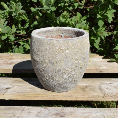 Bolton Egg Planter - Natural, 19cm