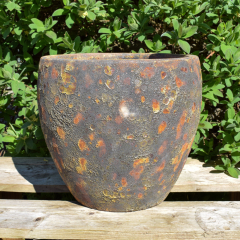 Bolton Egg Planter - Copper Earth, 33cm