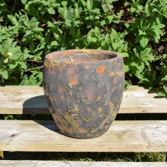 Bolton Egg Planter - Copper Earth, 19cm