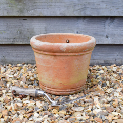Mondo Plain Terracotta Small Planter