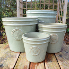 Blossom Orchard Cone Planters - Green - (4 Sizes)