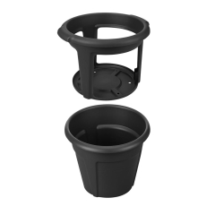 Elho Green Basics Potato Pot Black