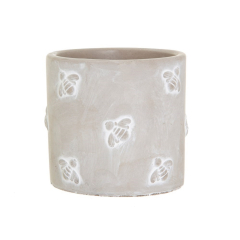Queen Bee Cement Mini Indoor Pot