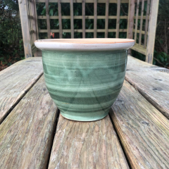 Bella Planter - Green 16cm