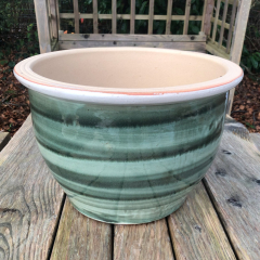 Bella Planter - Green 38cm