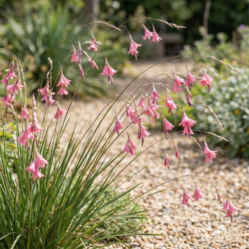 Dierama (Angel's Fishing Rod) 'Wind Nymph Pink'