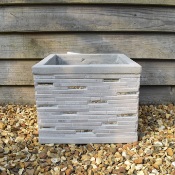 Mirage Square Planter 34cm