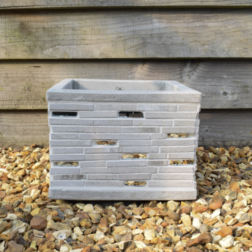 Mirage Square Planter 27cm