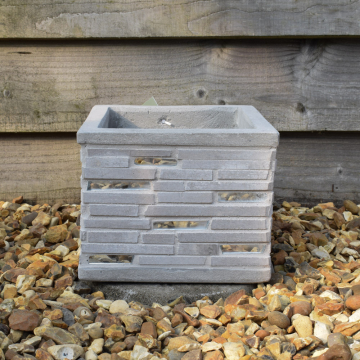 Mirage Square Planter 20cm