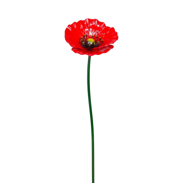 Garden Stake 'Small Poppy'