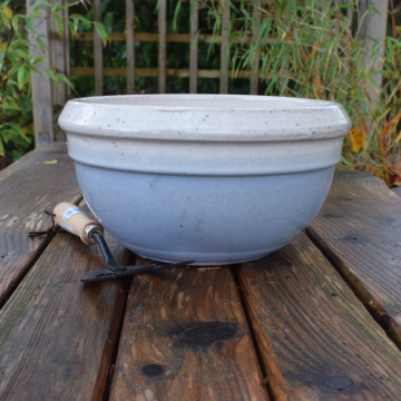 Riva Bowl Planter - Light Blue