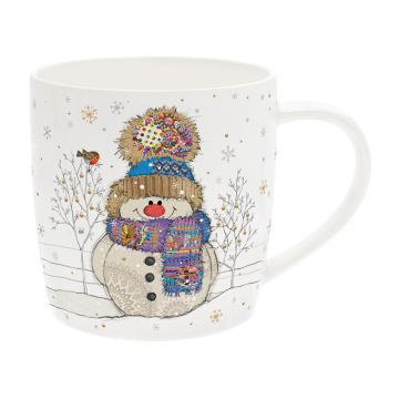 Christmas China Mug - Snowman Christmas China Mug - Snowman