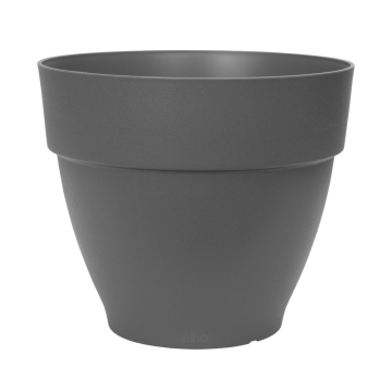 Elho Vibia Campana Anthracite Pot - Empty