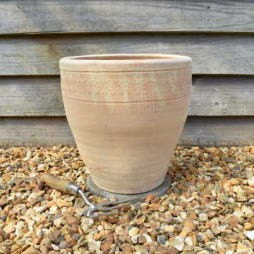 'Kahari Wings' Terracotta Planter 28cm