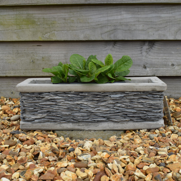 Westcott Ann Slate Trough Planter - 41cm
Westcott Ann Slate Trough Planter - 41cm