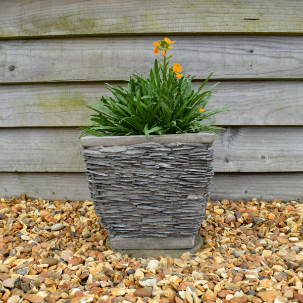 Westcott Ann Square Slate Planter - 25cm
Westcott Ann Square Slate Planter - 25cm