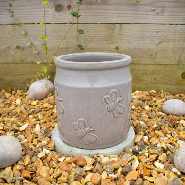 Glazed Wildlife Cylinder - Small