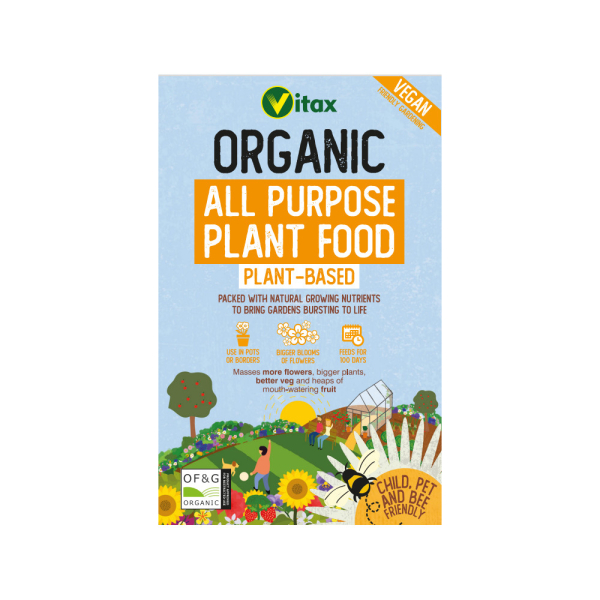 Vitax Organic All Purpose Plant Food Pellets Box  -0.9kg