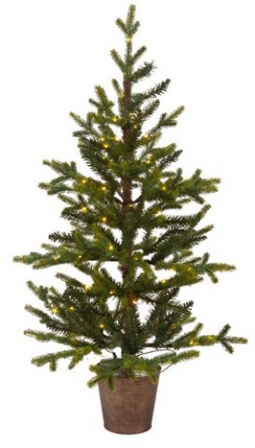 LED Potted Tree, 45cm, Christmas Tree