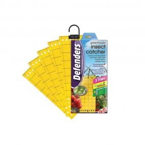 DEFENDERS Greenhouse Insect Catcher 5 Traps